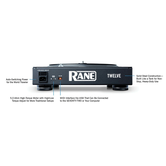 (2) Rane Twelve DJ Turntable Controllers