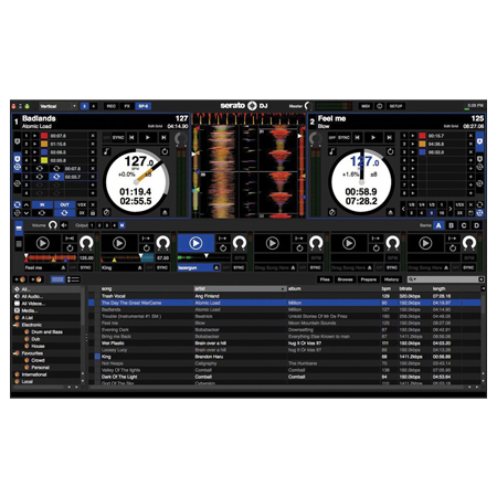 Denon VL12 Prime Turntables w/ DS1 Serato DJ DVS