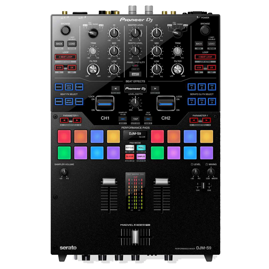 Pioneer DJ DJM-S9 & Reloop RP-8000 MK2 With Cartridges And Headshells Package
