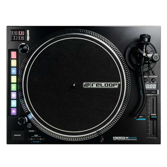 Pioneer DJ DJM-S9 & Reloop RP-8000 MK2 With Cartridges And Headshells Package