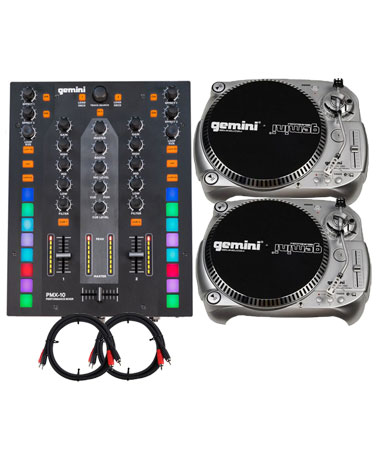 Gemini PMX-10 and TT-1100USB Package