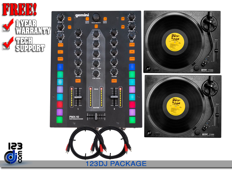 Gemini PMX-10 and TT-4000 Package