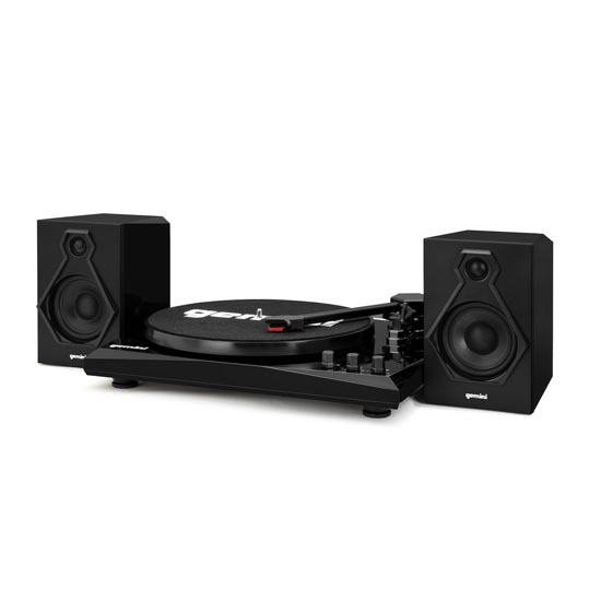 Gemini TT-900 Stereo Turntable System Black/Black