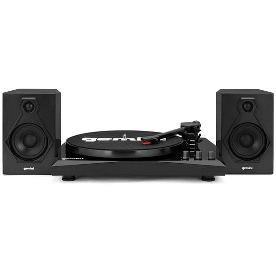 Gemini TT-900 Stereo Turntable System Black/Black