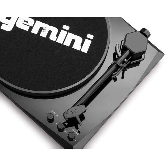 Gemini TT-900 Stereo Turntable System Black/Black