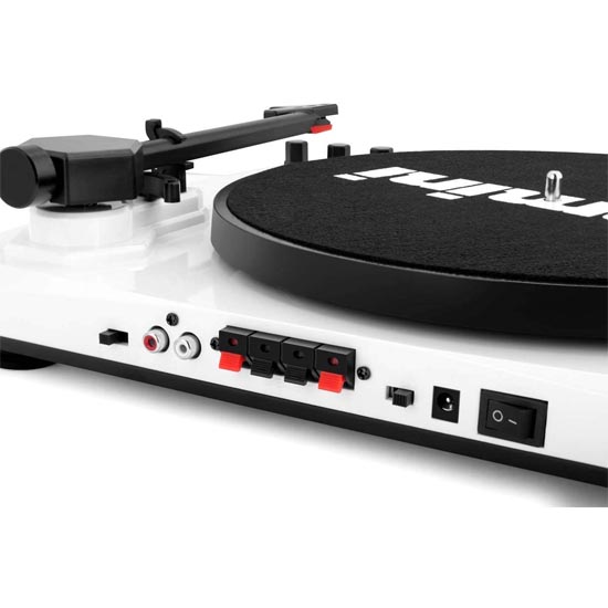 Gemini TT-900 Stereo Turntable System Black/White