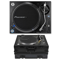 Pioneer DJ PLX-1000 & Odyssey FZ1200BL Case Package