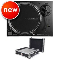 Reloop RP-5000 MK4 Professional Direct Drive DJ Turntable with Case Package