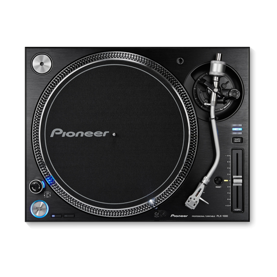 Pioneer DJ PLX-1000 & Odyssey FZ1200BL Case Package