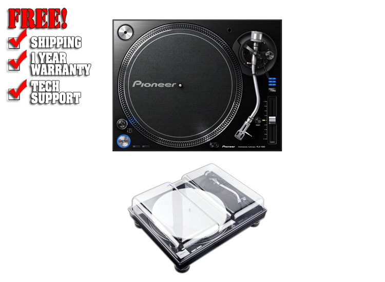 Decksaver Protective Cover for Technics SL-1200/1210 and Pioneer PLX-1000 