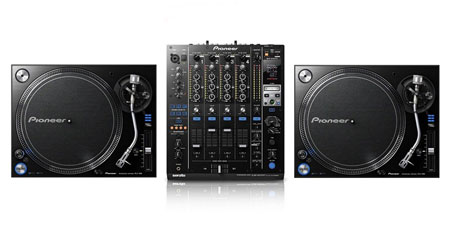 Pioneer PLX-1000 & DJM-900srt Turntable DJ Package