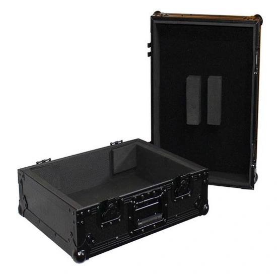 ProX T-TT Black ATA Style Flight Case for DJ Turntable with Reinforced Hardware