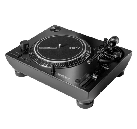 Reloop RP-7 Dual 7-Inch DJ Turntables with Watertight Cases