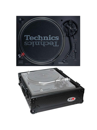 Technics SL-1200MK7 Turntable with Black Case