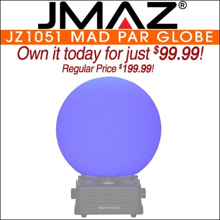 JMAZ Lighting JZ1051 MAD PAR GLOB