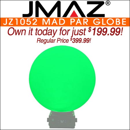 JMAZ Lighting JZ1052 MAD PAR GLOB