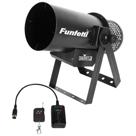 Chauvet DJ Funfetti Shot Multi-Colored Bundle