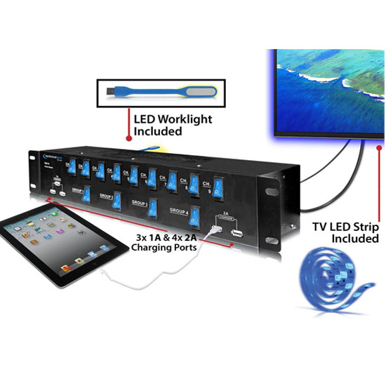 Technical Pro  Rack Mount Power Supply