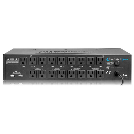 Technical Pro  Rack Mount Power Supply