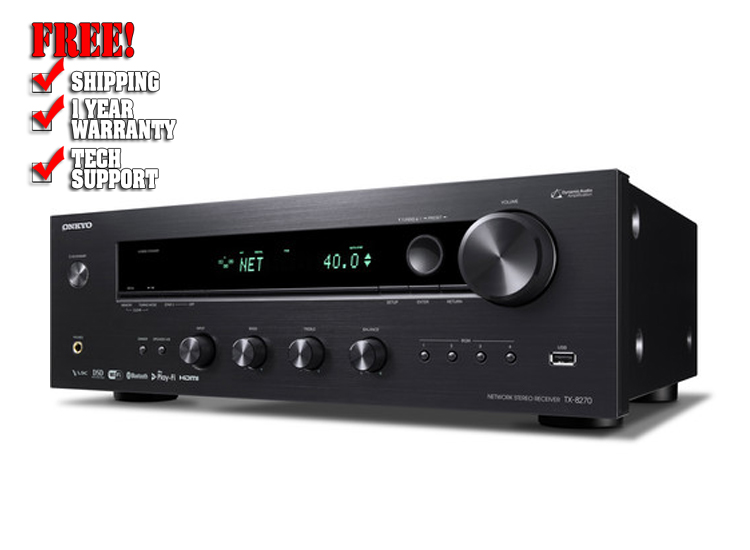 Onkyo TX-8270 Stereo Network A/V Receiver