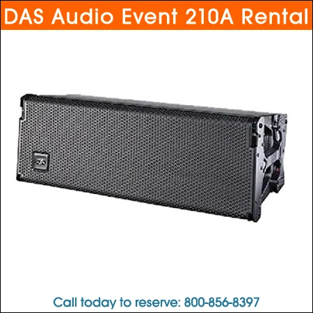 Das audio event 210a Rental Chicago