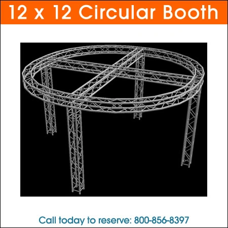 12x12 circular Rental Chicago