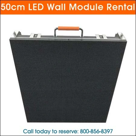 50cm LED wall module rental Chicago