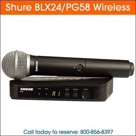 Shure BLX24PG58