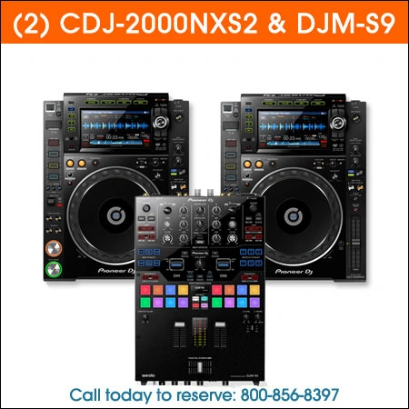 Pioneer CDJ2000NXS2 djms9 Rental Chicago