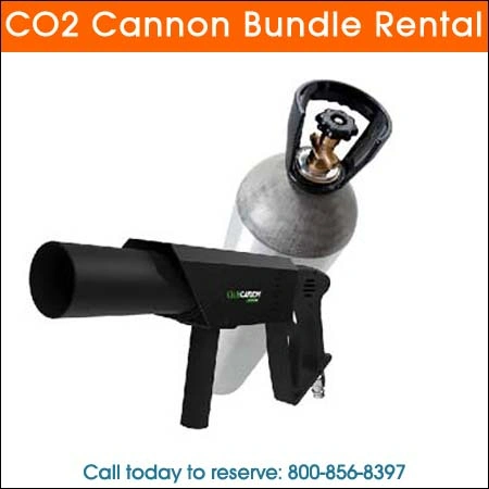 co2 cannon bundle rental Chicago