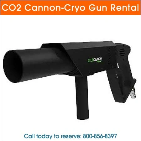 co2 cannon cryo gun rental Chicago