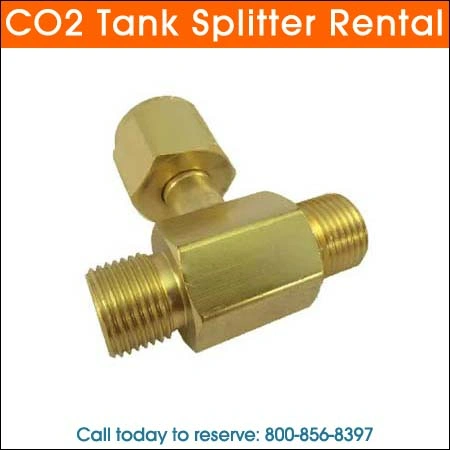 co2 tank splitter rental Chicago