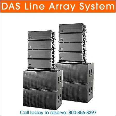Das Line array Rental Chicago