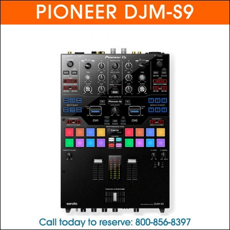 Pioneer DJ DJMS9 Rental Chicago