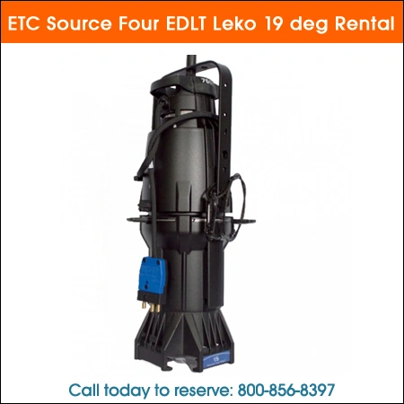 ETC source four edlt leko 19&deg; rental