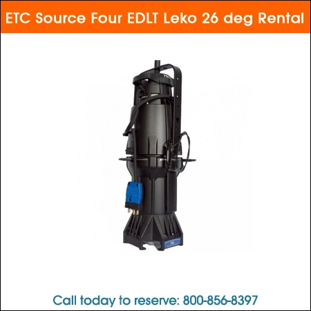 ETC source four edlt leko 26&deg; rental