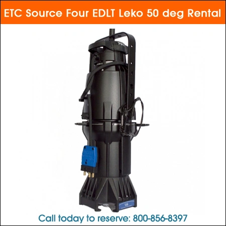 ETC source four edlt leko 50&deg; rental