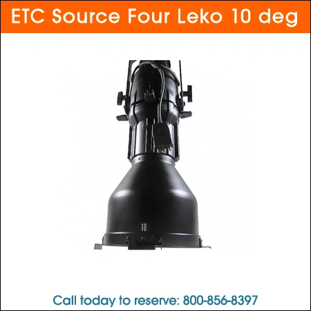ETC source four leko 10 deg