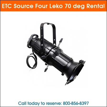 ETC source four leko 70&deg; rental