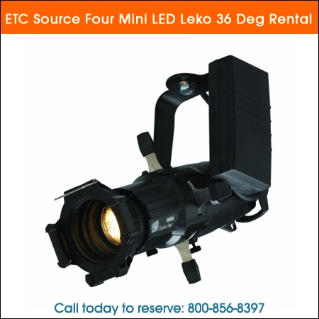 ETC source four mini led leko 36 deg rental