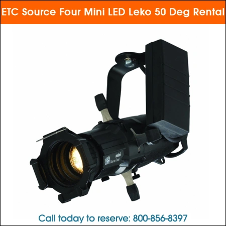 ETC source four mini led leko 50 deg rental