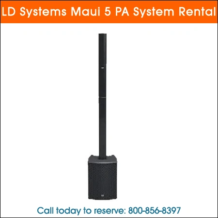 LD Systems maui 5 pa system Rental Chicago