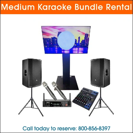 medium karaoke bundle Rental Chicago