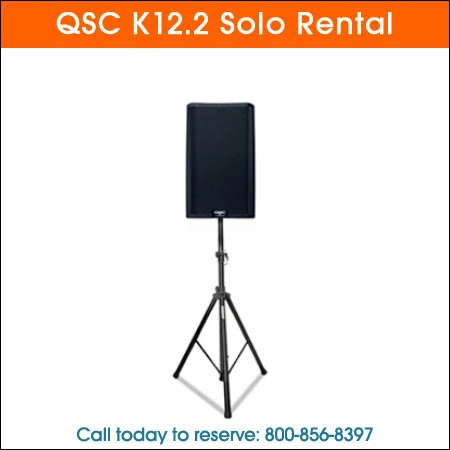 QSC K12.2 solo rental Chicago