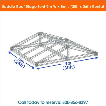 saddle-roof-stage-tent--9m-w-x-8m-l-(30ft-x-26ft)-rental