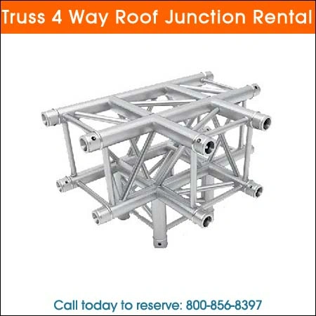 truss 4-way roof junction rental