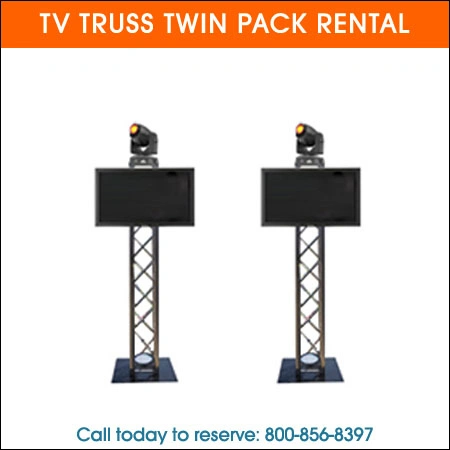 TV Truss twin pack rental