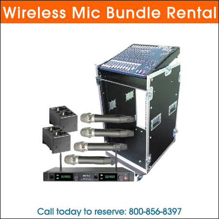 Wireless Mic Bundle Rental