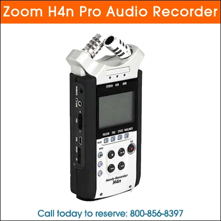 zoom h4n pro audio recorder Rental
