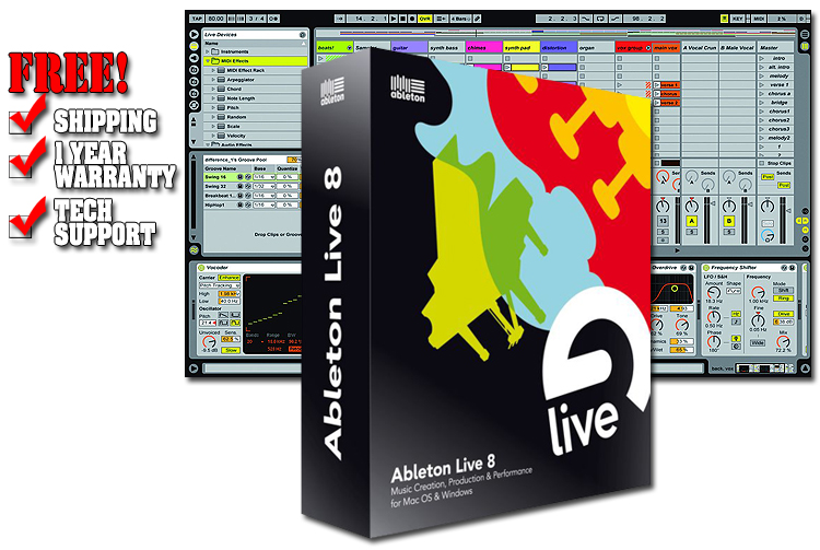 Ableton Live 8 Upgrade